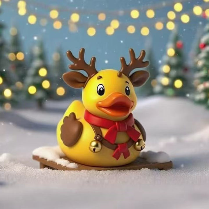 Funny rubber duck in craftsman's outfit Kalsten