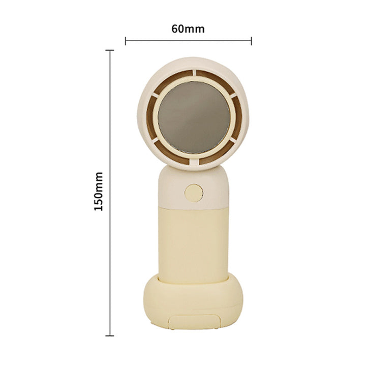 Women's Portable Mini Fan with Mirror Kalsten