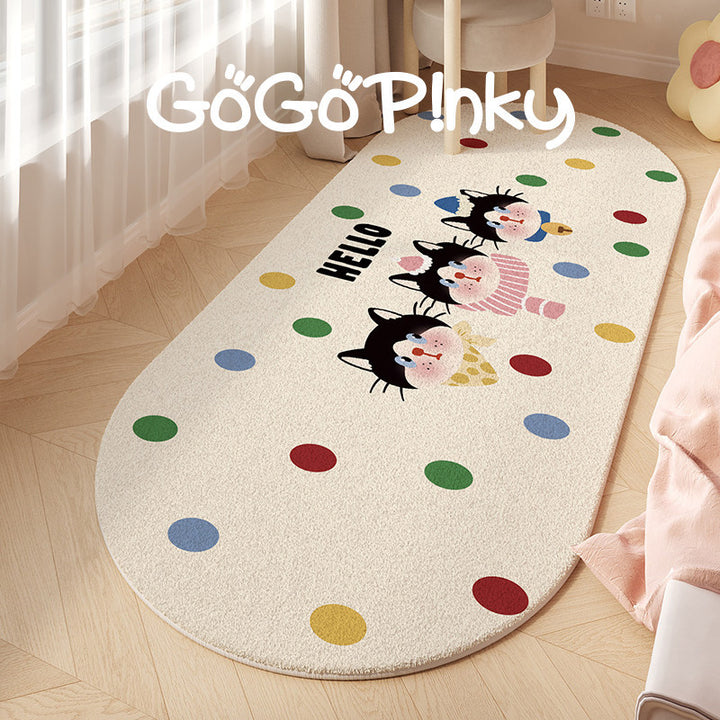 Plush Bear-Shaped Bath Mat