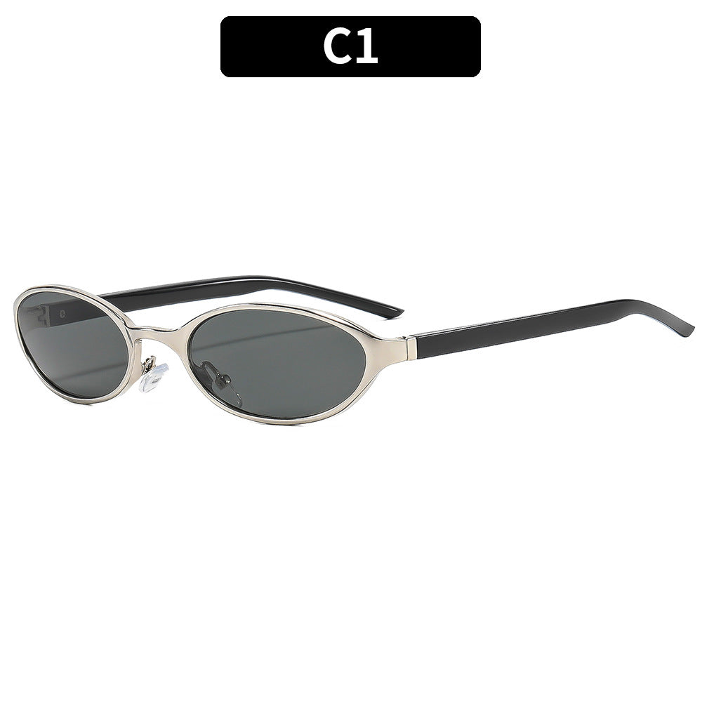 Elegant Oval Frame Glasses