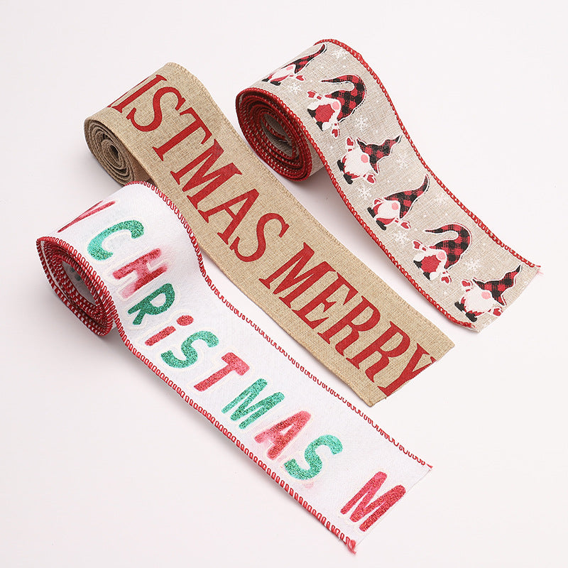 Decorative Christmas motif gift ribbons Kalsten