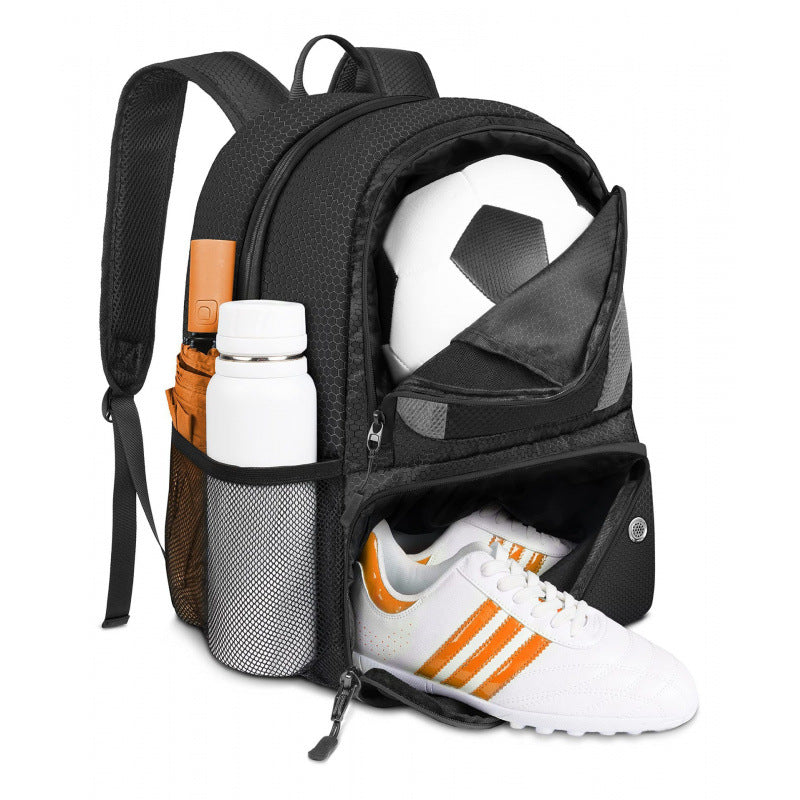 Sporty backpack with shoe compartment and drink compartment Kalsten