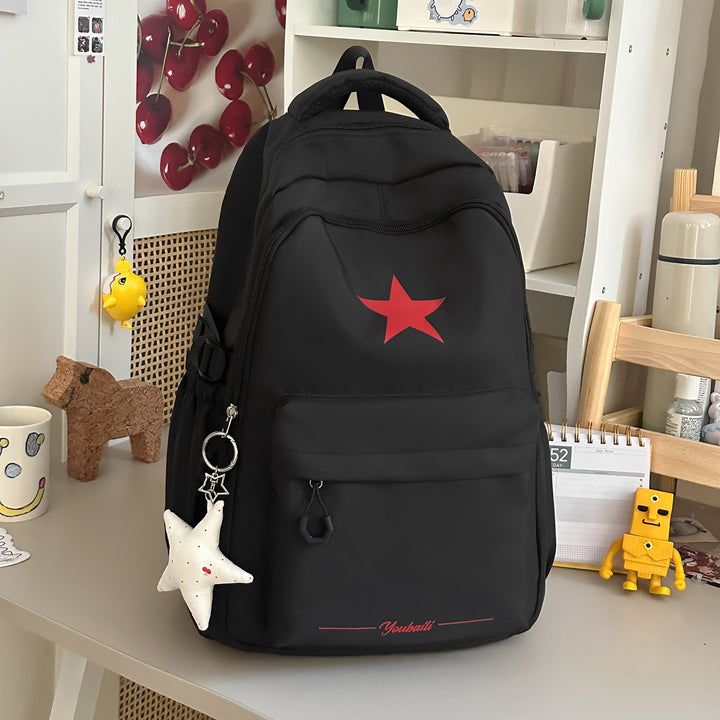 Casual Backpack with Stylish Star Design Kalsten