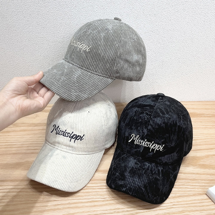 Women's Corduroy Visor Cap Kalsten