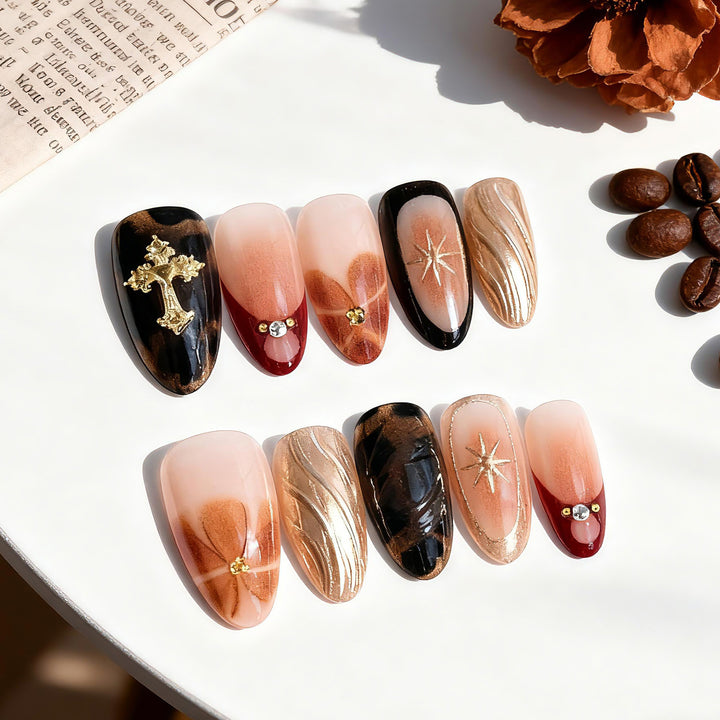 Decorative Art Press-On Nails