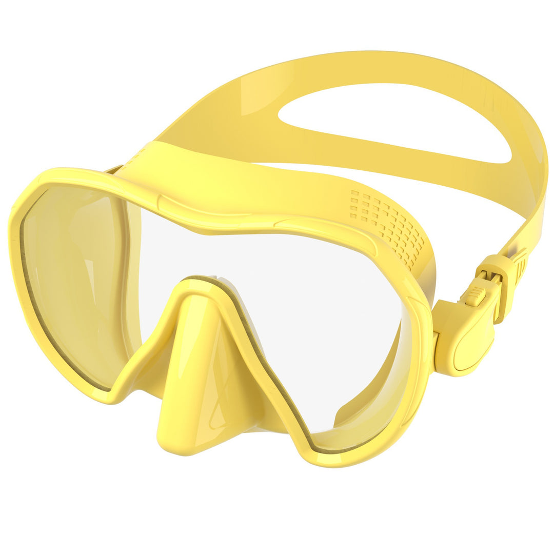 Diving mask with wide field of vision and comfortable silicone edge Kalsten