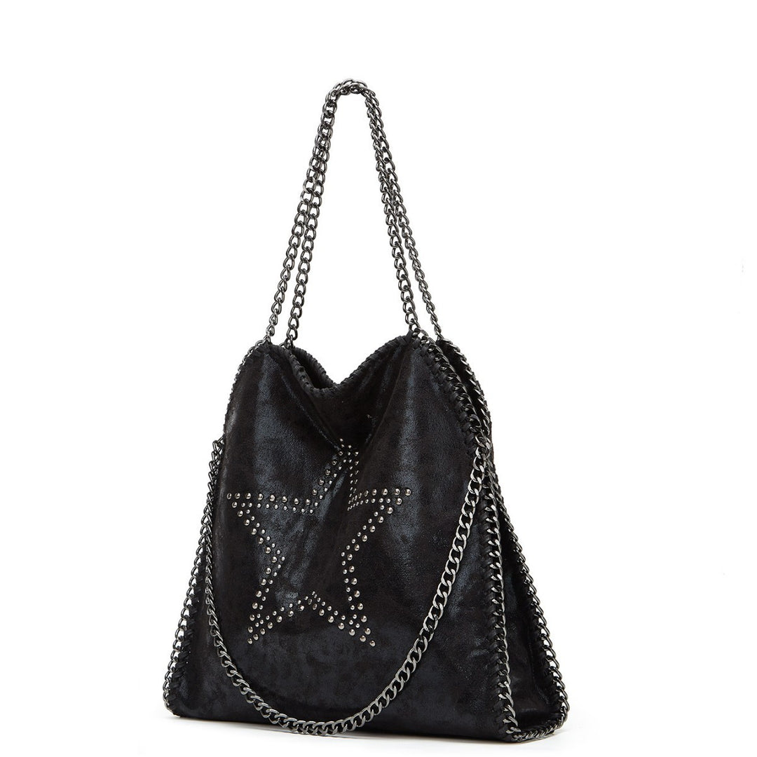 Chic Studded Star Handbag