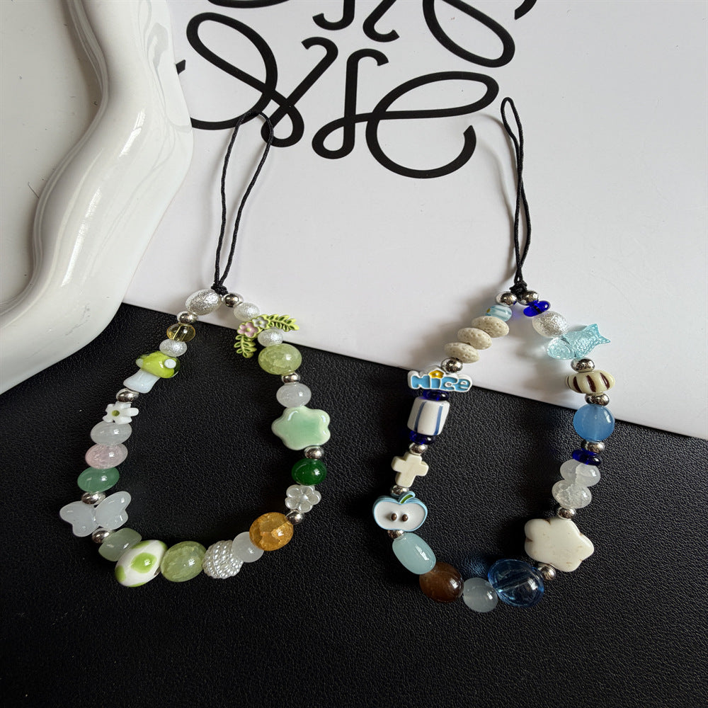 Charming Beaded Phone Strap Kalsten