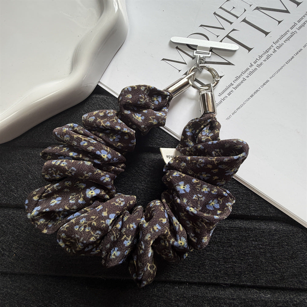 Decorative Floral Pattern Hair Scrunchie Kalsten