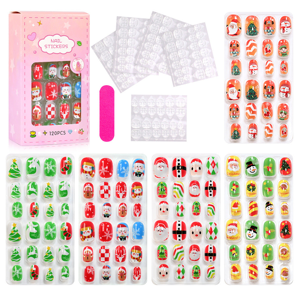 Fun Themed Press-On Nail Set Kalsten