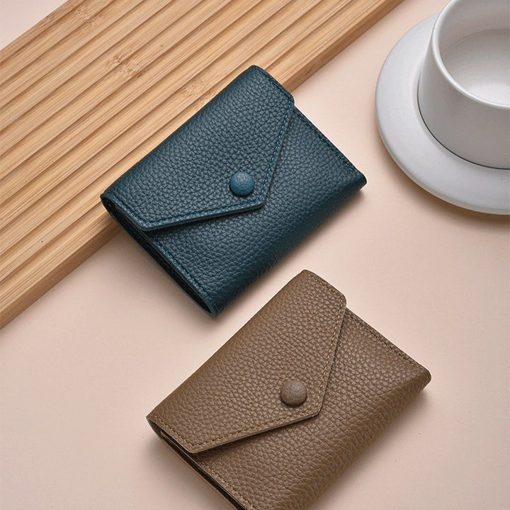 Premium Textured Leather Coin Wallet Kalsten