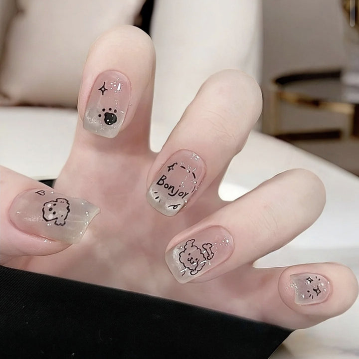 Trendy Press-On Nail Art Set Kalsten