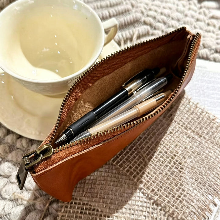 Premium Leather Pencil Case