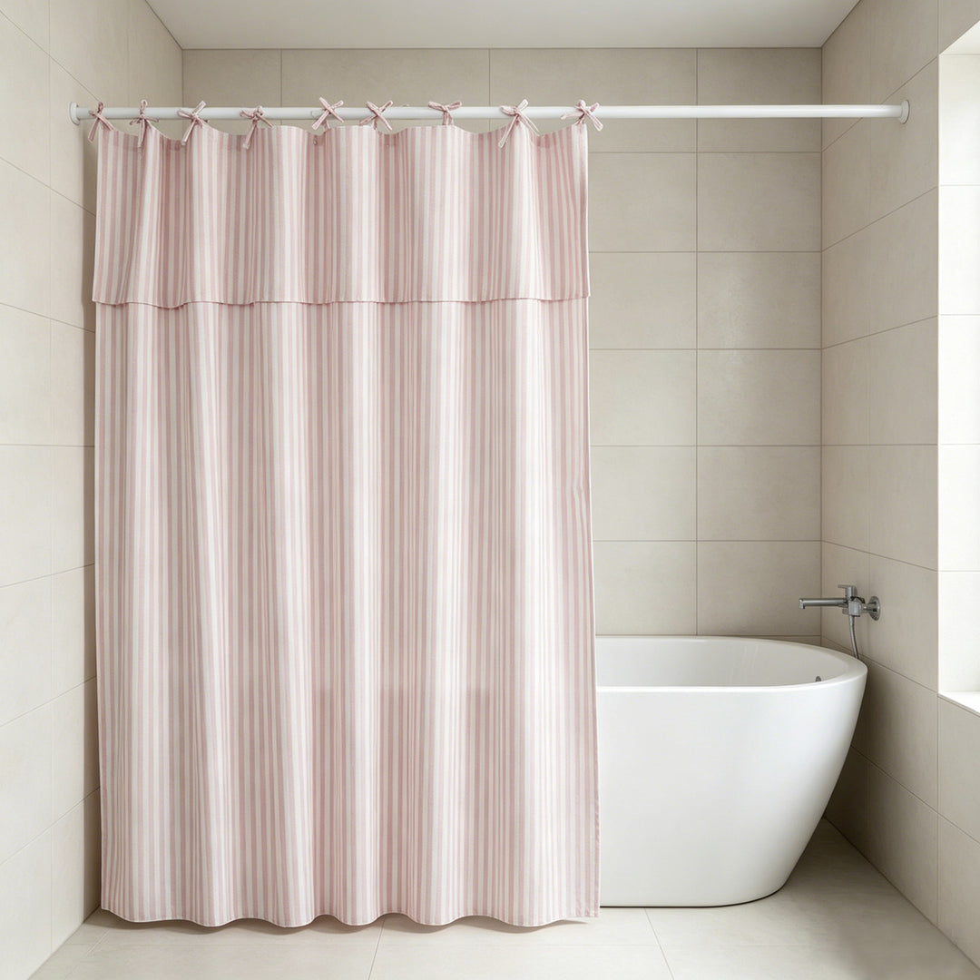 Elegant Striped Shower Curtain Kalsten