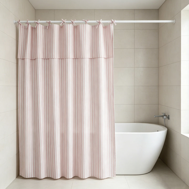 Elegant Striped Shower Curtain Kalsten