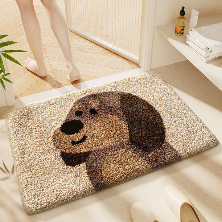 Cute Cartoon Cat Bath Rug Kalsten
