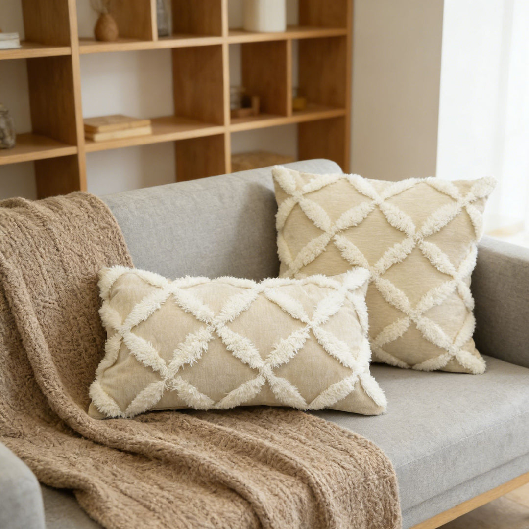 Decorative Texture Throw Pillows