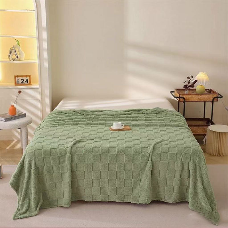 Women Soft and Breathable Plaid Blanket Kalsten