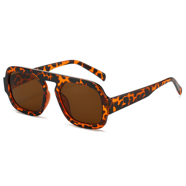 Oversized Geometric Lens Sunglasses Kalsten