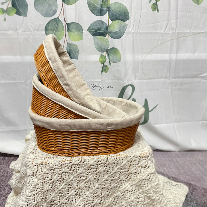 Cozy Woven Bread Basket Kalsten