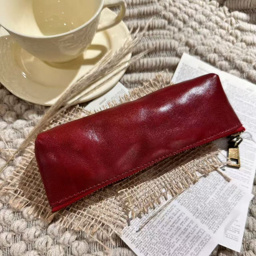 Premium Leather Pencil Case