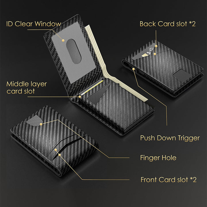 RFID-Blocking Premium Leather Cardholder Kalsten