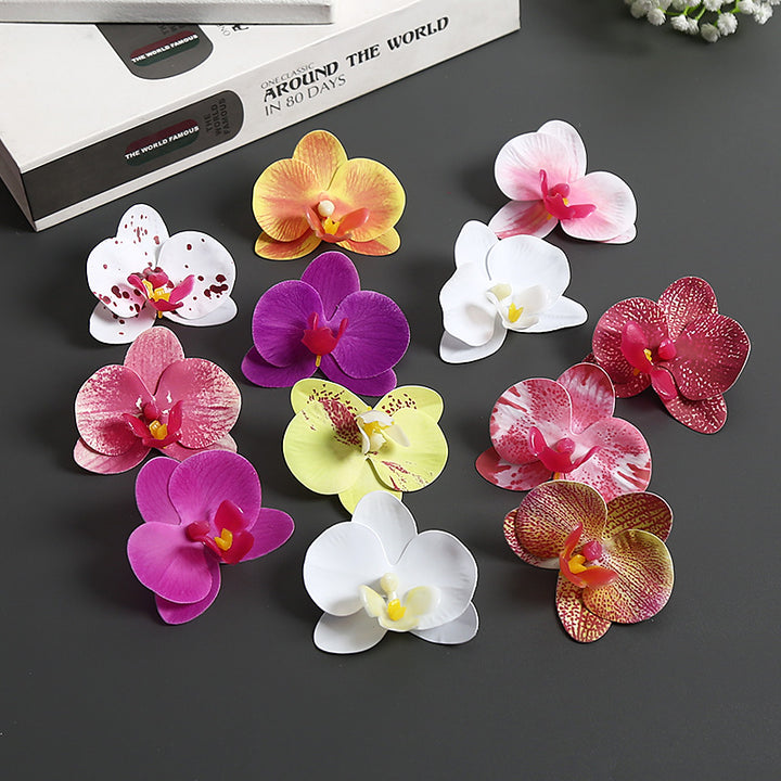 Artificial Orchid Flower Accents for Home Decor