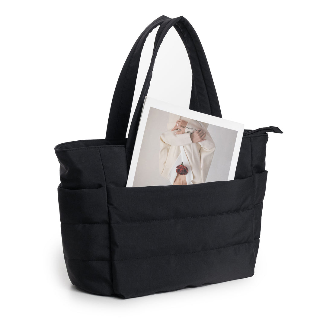 Stylish and Spacious Tote Bag with Insulated Inner Layer Kalsten