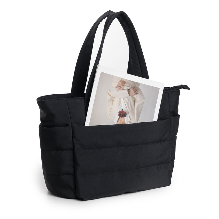 Stylish and Spacious Tote Bag with Insulated Inner Layer Kalsten