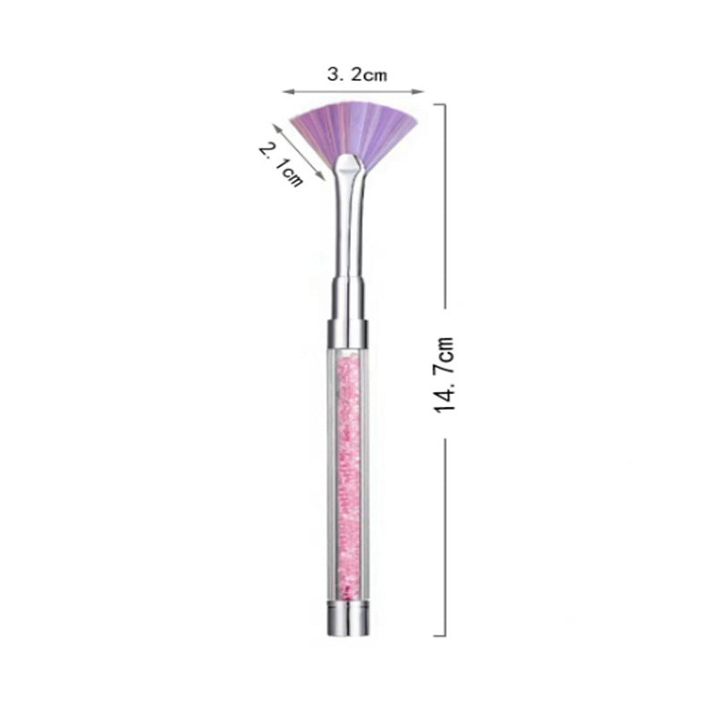 Fan Brush for Makeup Application Kalsten