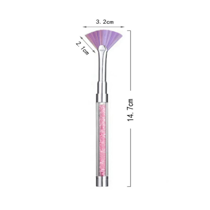 Fan Brush for Makeup Application Kalsten