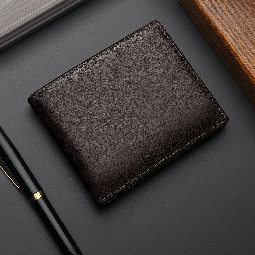 Multi-Slot RFID-Protected Leather Cardholder Kalsten