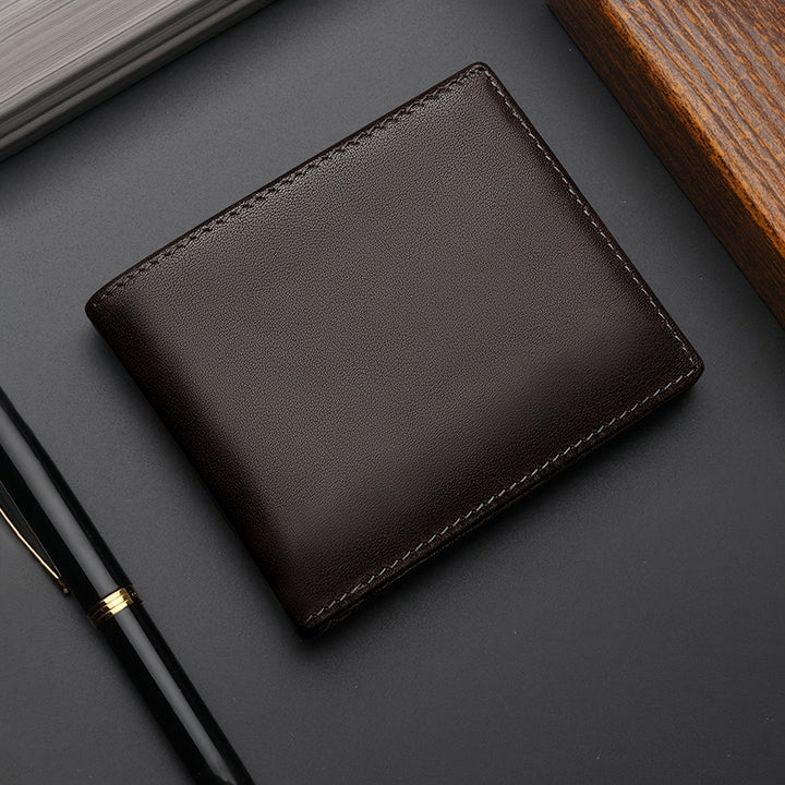 Multi-Slot RFID-Protected Leather Cardholder Kalsten