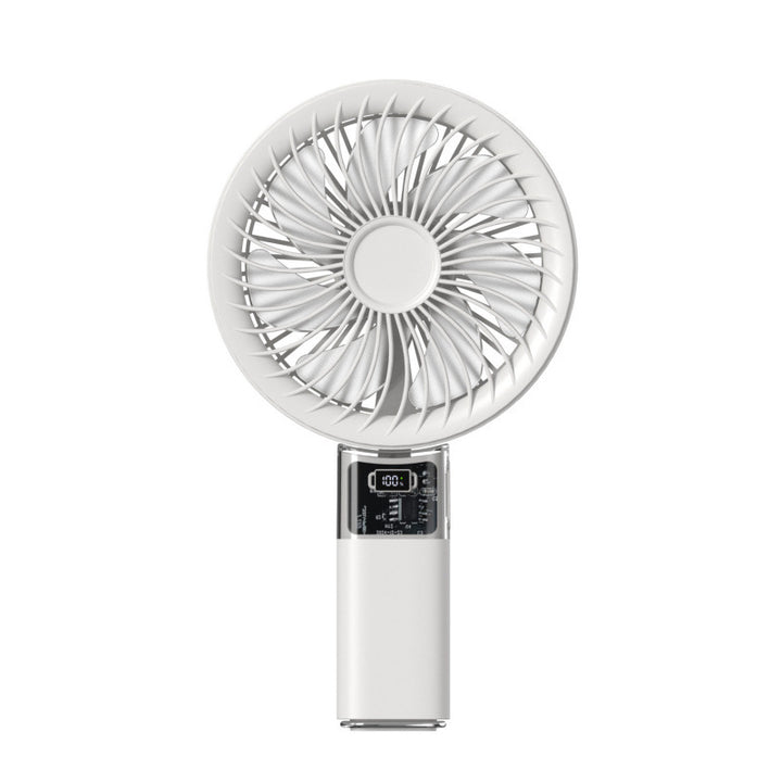 Women portable mini fan with digital display and variable speed control Kalsten