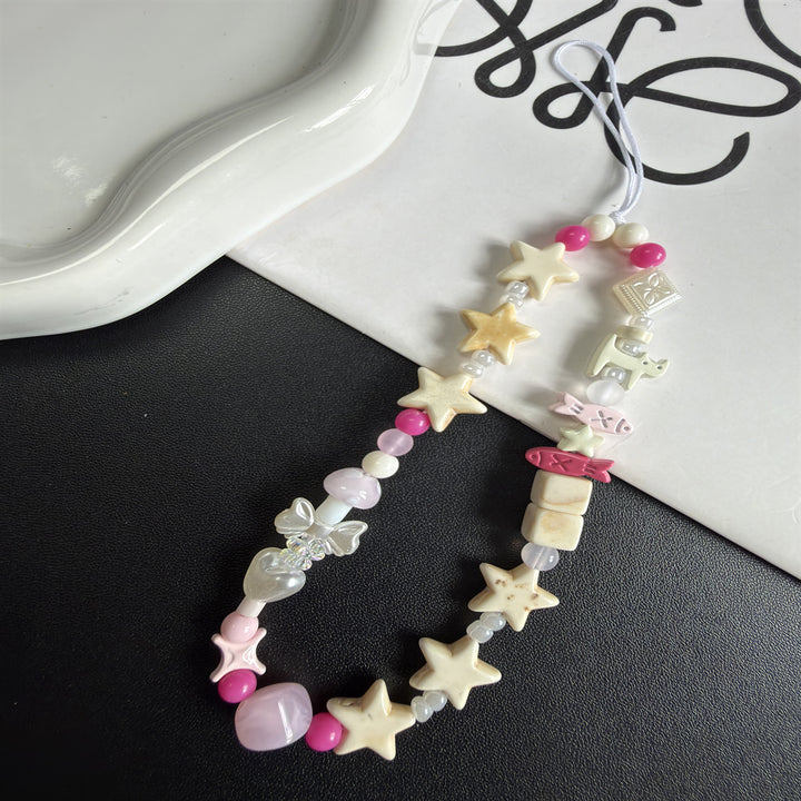 Decorative Beaded Phone Lanyard Kalsten 1790135646