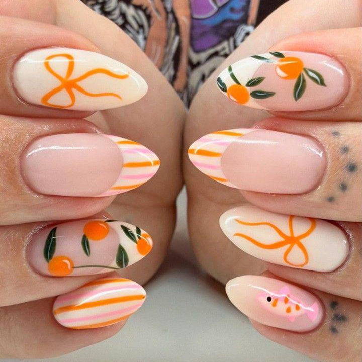 Trendy Artificial Nails Kalsten