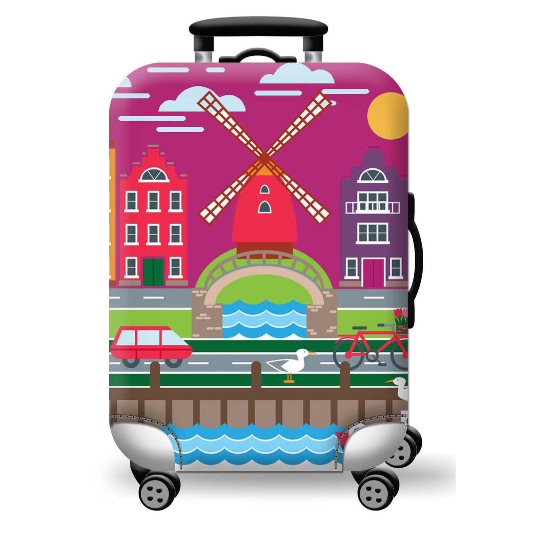 Geometric Travel Hard Shell Suitcase Kalsten