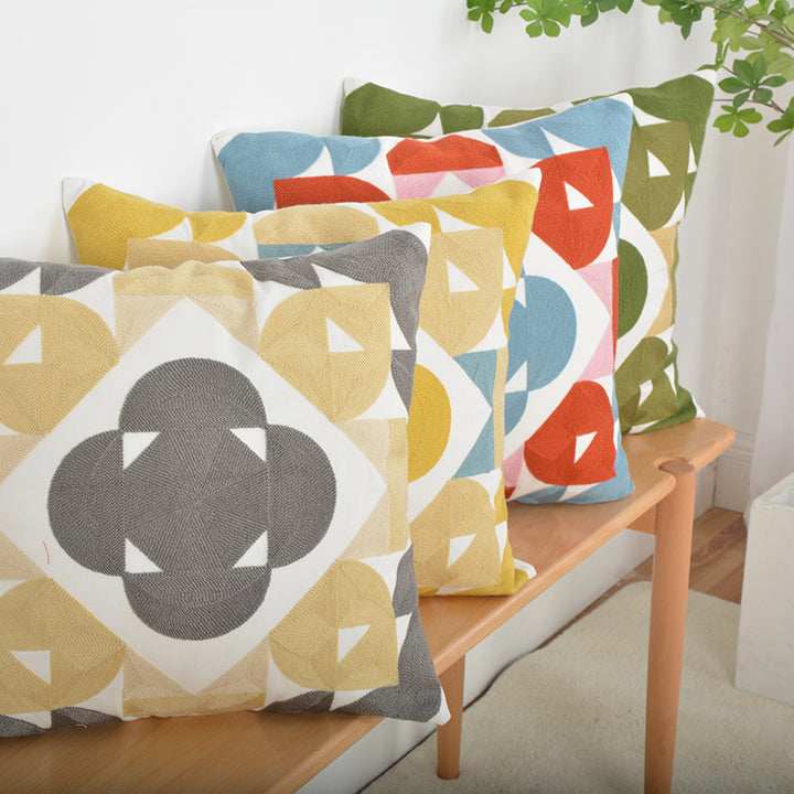 Geometric Pattern Decorative Throw Pillow