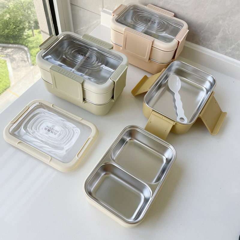 Multi-Layered Leak-Proof Food Storage Container