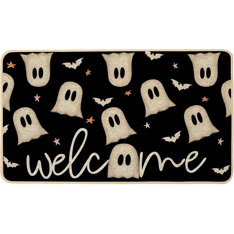 Halloween Theme Decorative Bath Mat