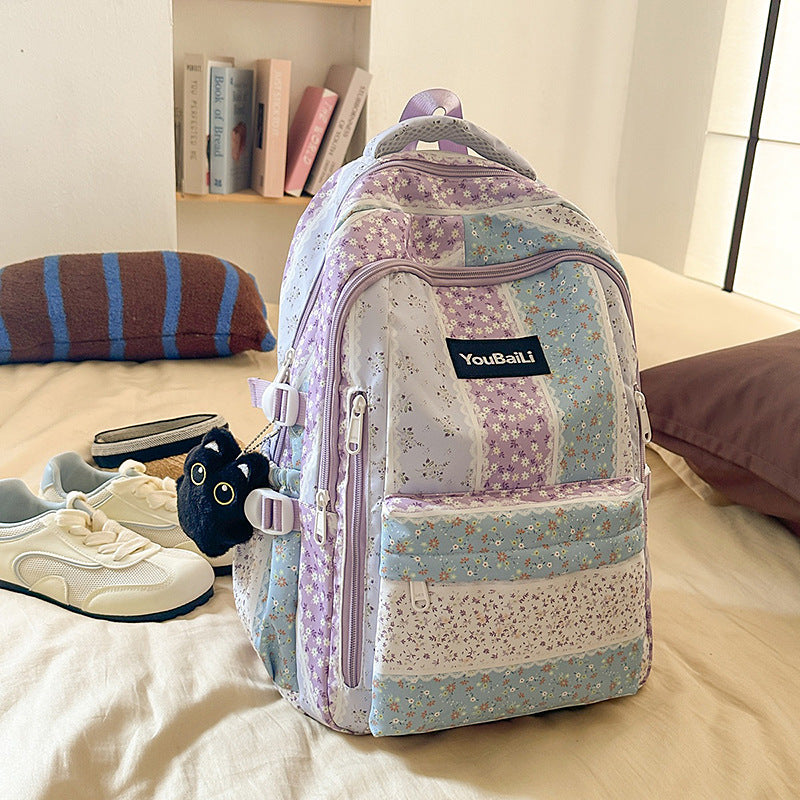 Floral Print Casual Backpack Kalsten