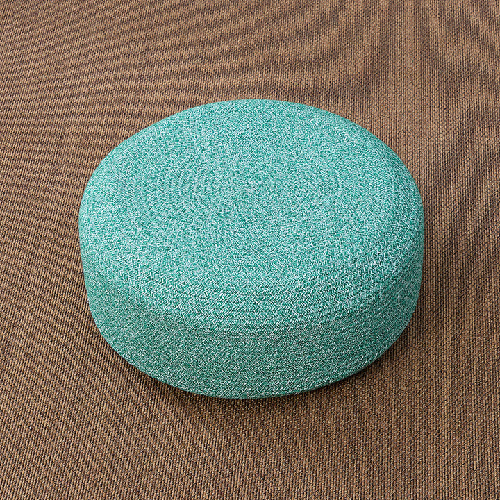 Handcrafted seat pouf Kalsten