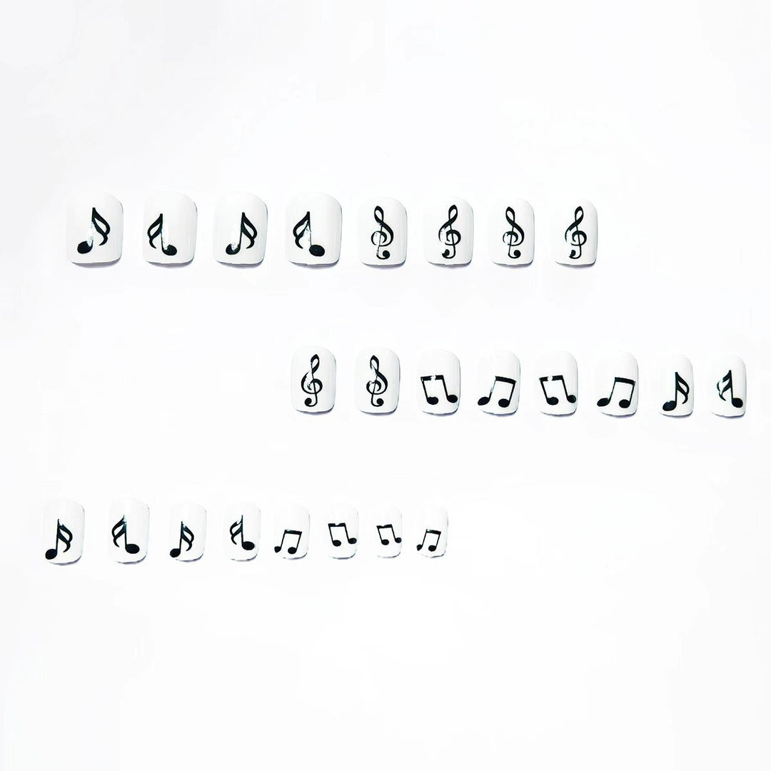 Musical Note Nail Art Kalsten