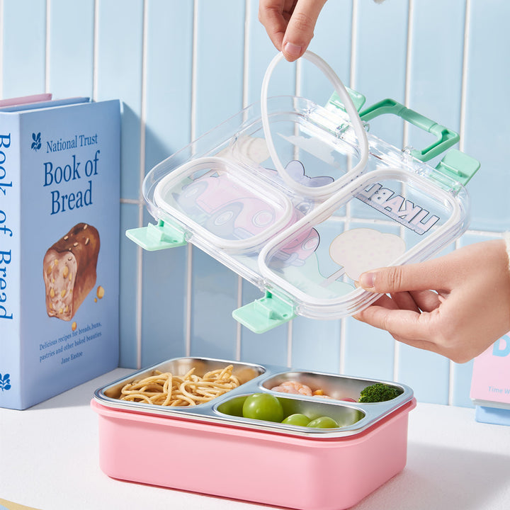 Cute Themed Multi-Section Lunch Container