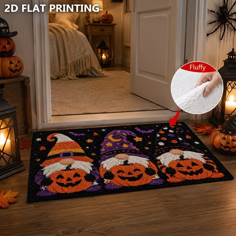Autumn-Themed Plush Decorative Mat Kalsten
