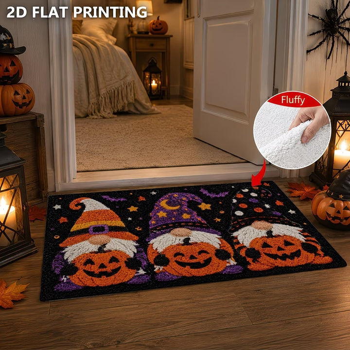 Autumn-Themed Plush Decorative Mat Kalsten
