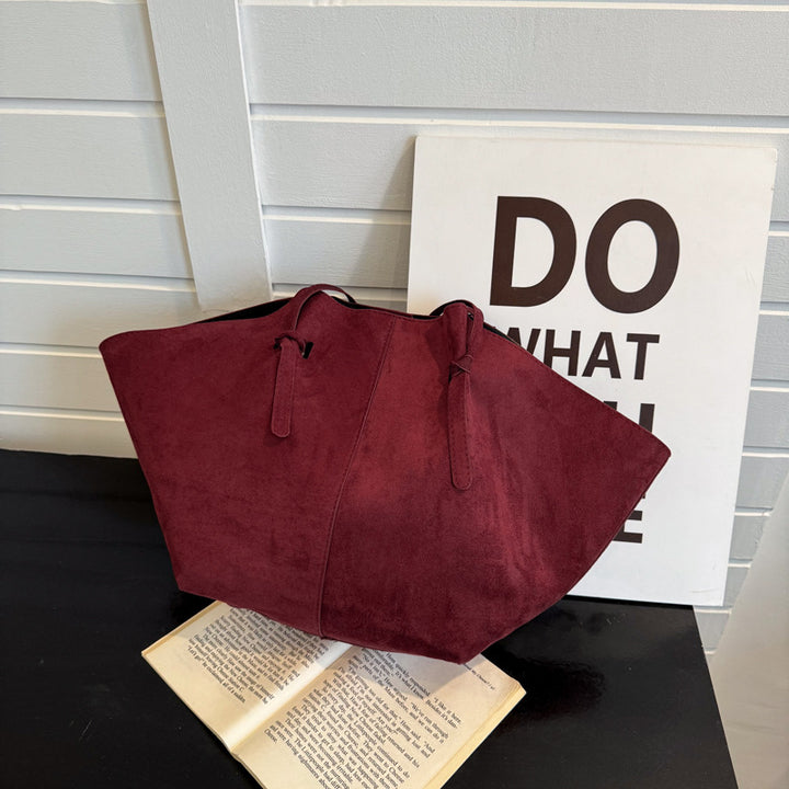 Suede Oversized Tote Bag Kalsten