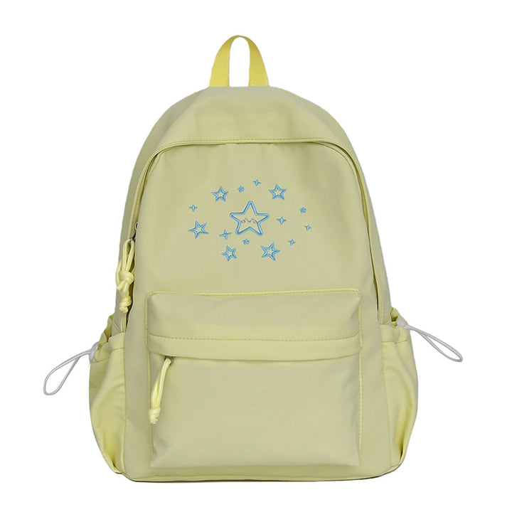 Cute Printed Star-Embellished Backpack Kalsten
