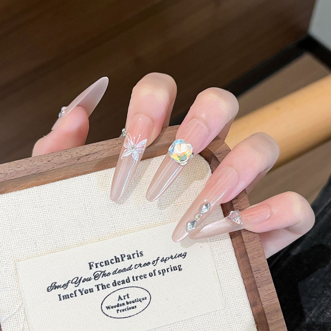 Premium Decorative Press-On Nail Extensions Kalsten 1787316116