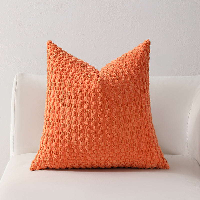 Textured Knit Decorative Pillow
